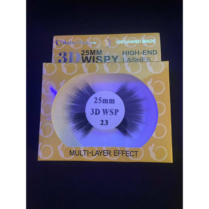 RetroTress 3D 25mm Wispy High-End Lashes Mink Matte 100% HAND MADE Eyelashes Bulk