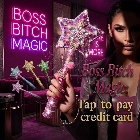 Glamazing Star Shaped Custom Made Tap to Pay Wand
